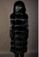 Dámska kožušinová vesta Gilet 3  black